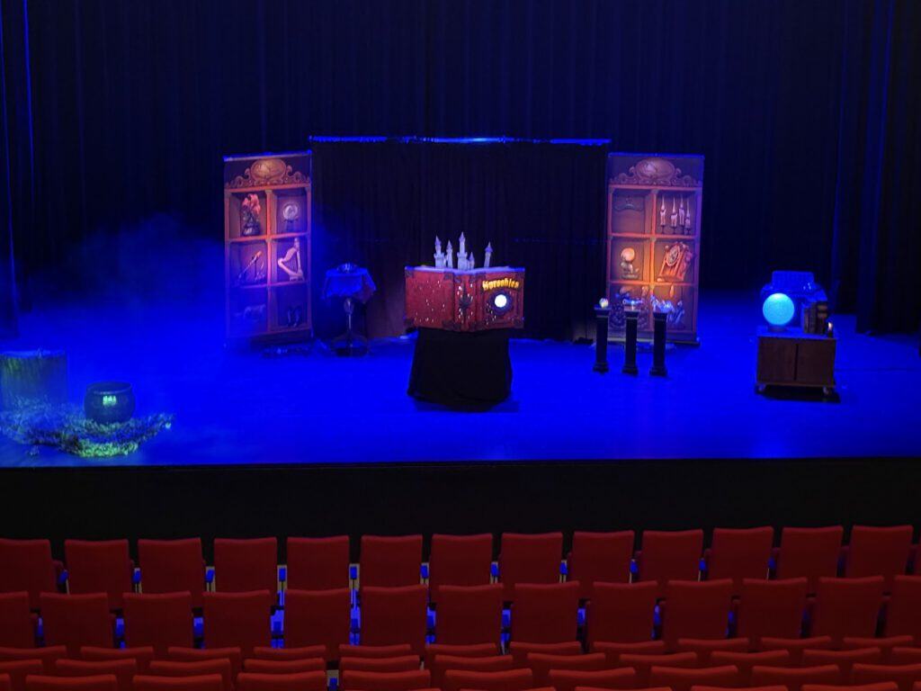 Aires en het Grote Sprookjesboek in het theater