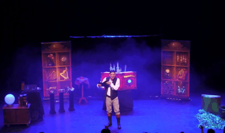 Kindervoorstelling van Aires